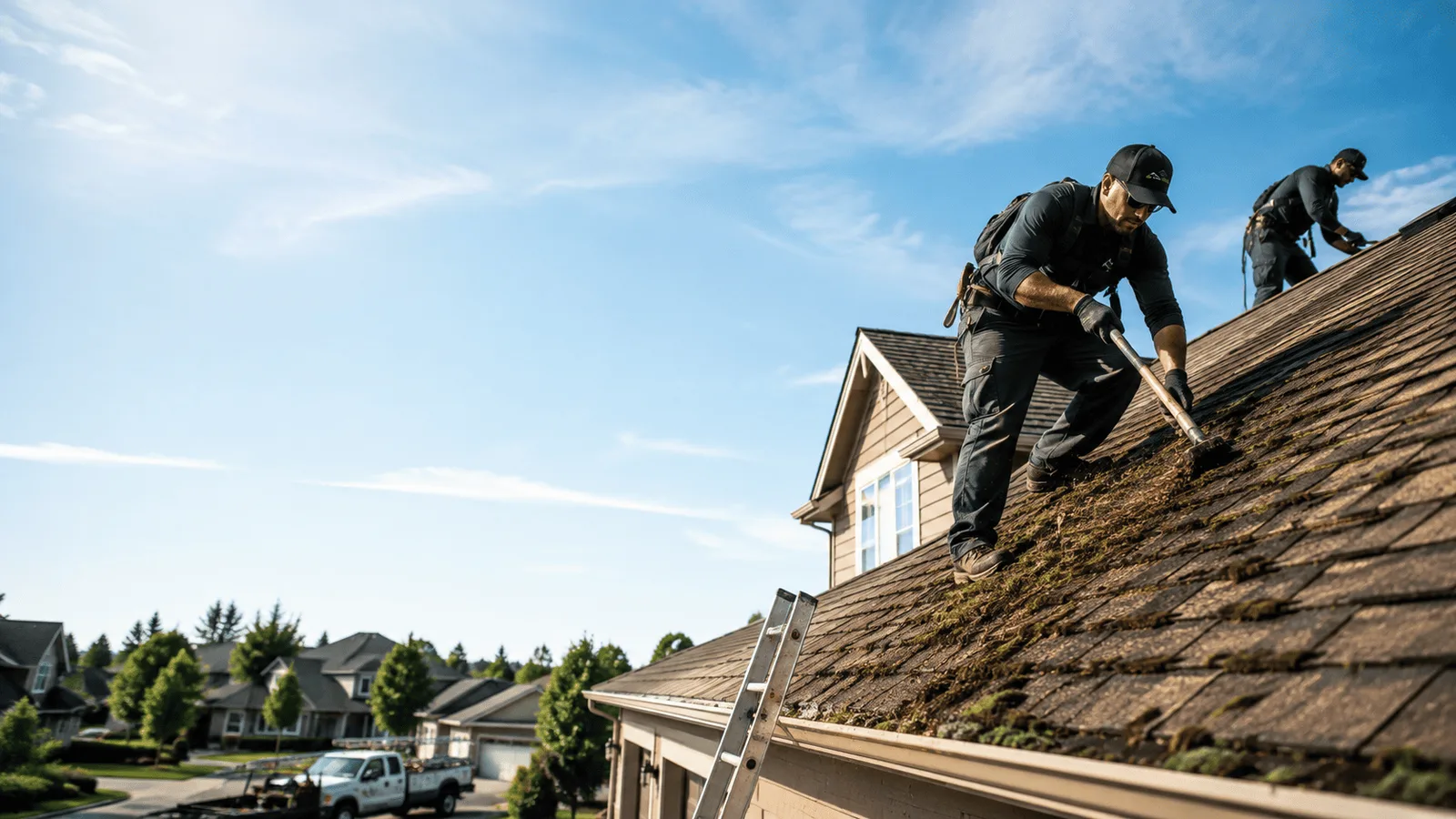 Roof Moss Removal in Grasonville, MD near me